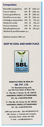 Thumbnail for SBL Homeopathy Drops No. 4 (For BP)