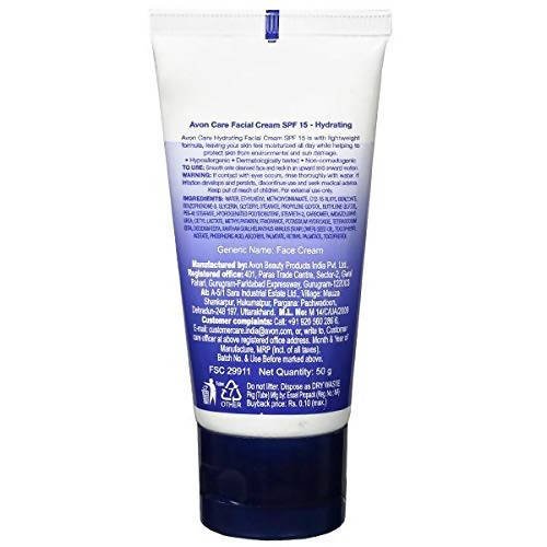 Avon Care Hydrating Facial Cream SPF 15 - Distacart