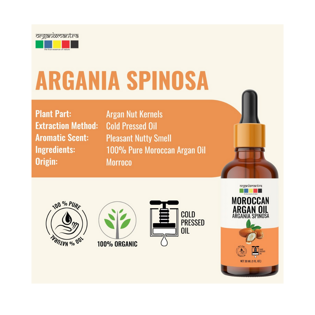 Organix Mantra Moroccan Argan Body Oil Boosts - Distacart