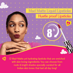 Thumbnail for LoveChild By Masaba Gupta Double Star Transfer-proof Dusty Rose Pink Liquid Lipstick - Distacart
