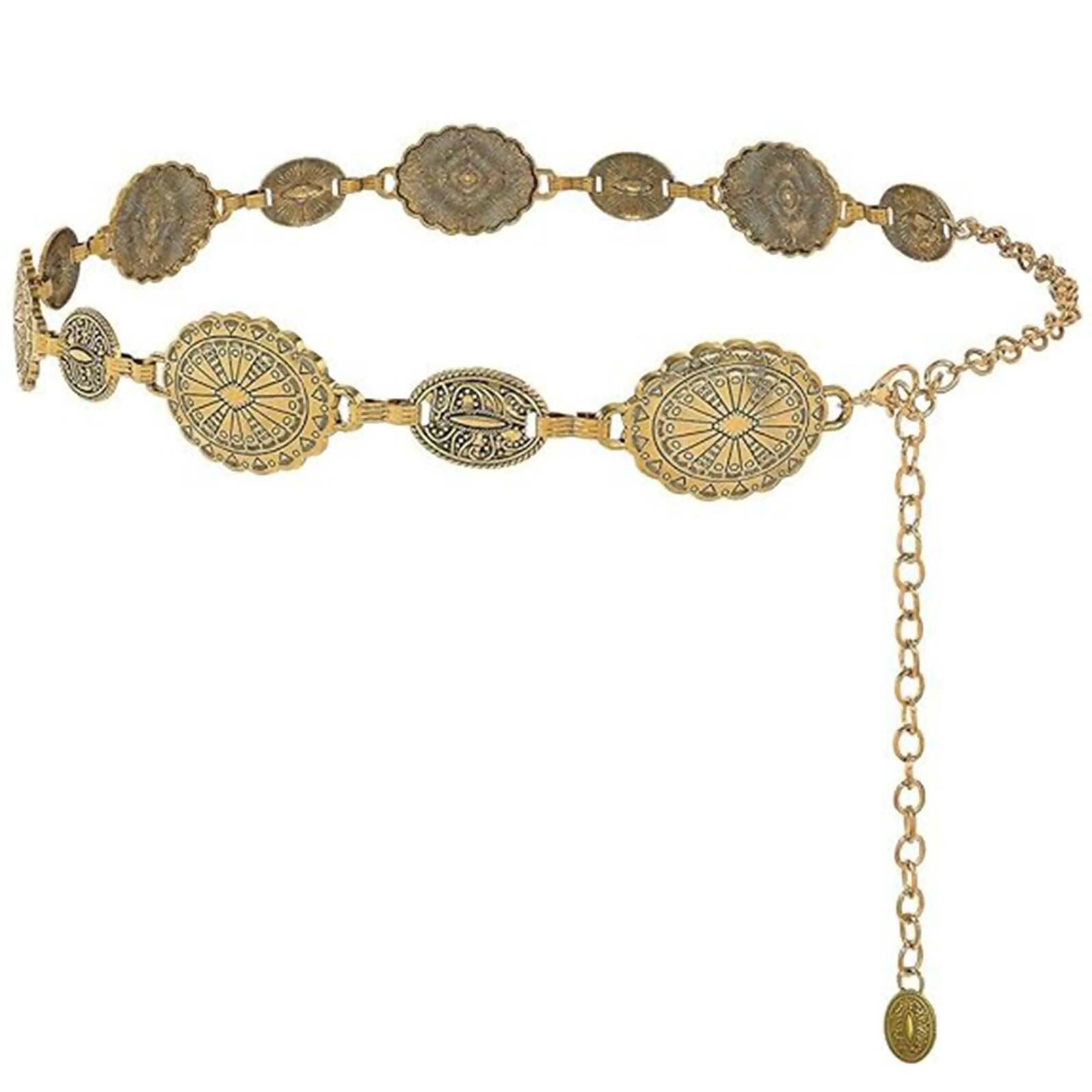 Joban Fashion Copper Silicone Waist Chain For Women