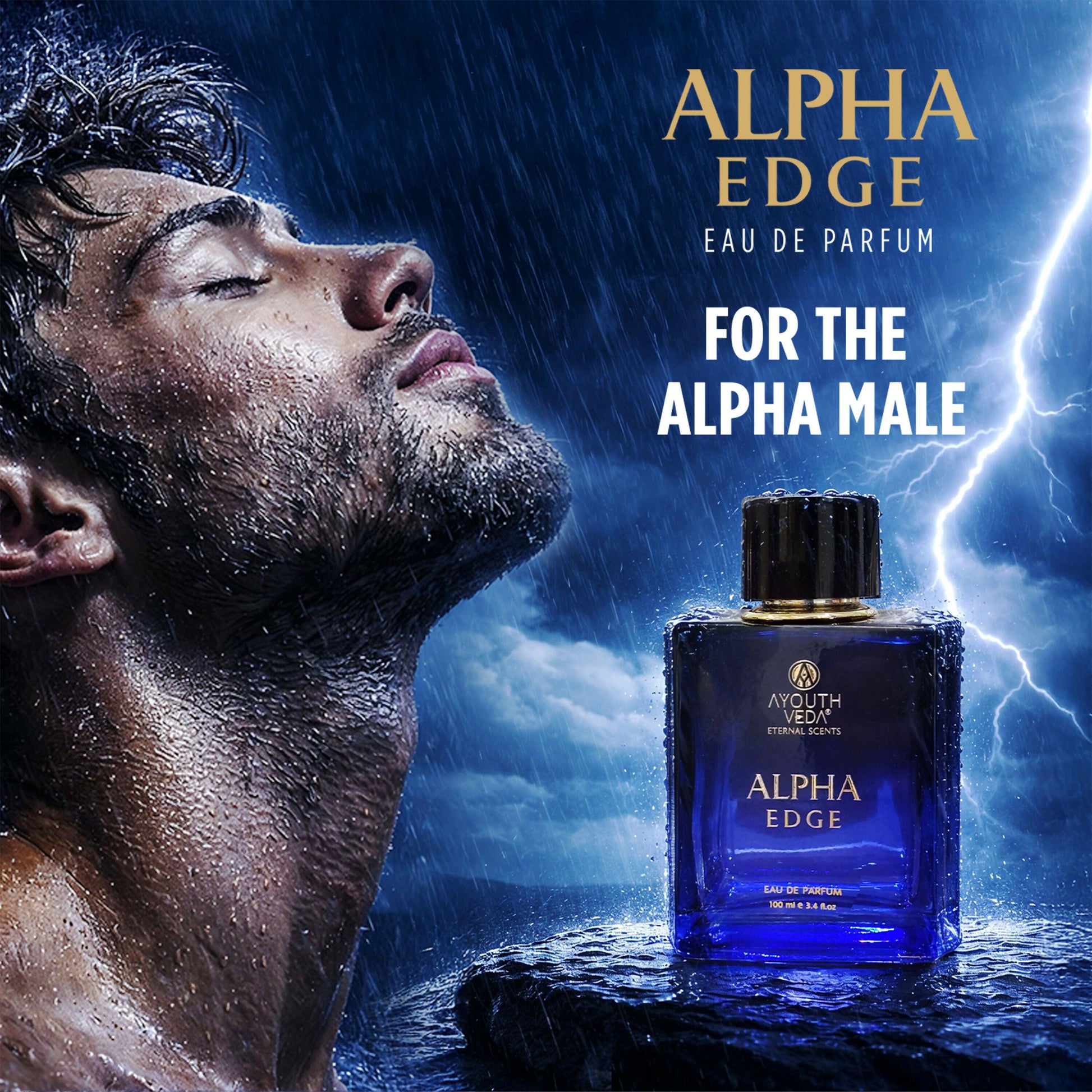 Ayouthveda Alpha Edge Eau De Parfum For Men - Dista