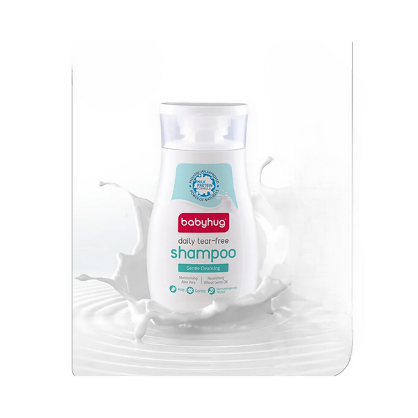 Babyhug Milk Protein Formula Daily Tear Free Milky Shampoo - Distacart