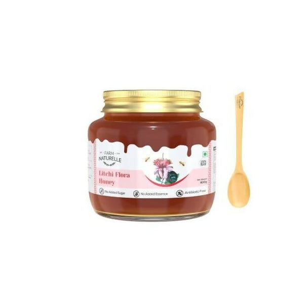 Farm Naturelle 100% Pure Litchi Flora Honey – Natural Sweetness