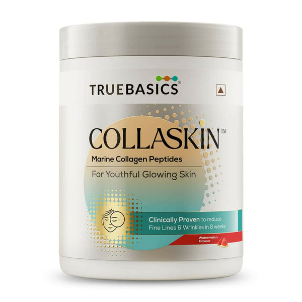 TrueBasics Collaskin Marine Collagen Peptides For Youthful Glowing Skin - Watermelon - Distacart
