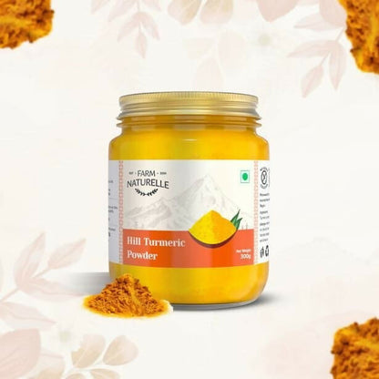 Farm Naturelle Himalayan Turmeric Powder Curcumin-Rich and Pure - Distacart