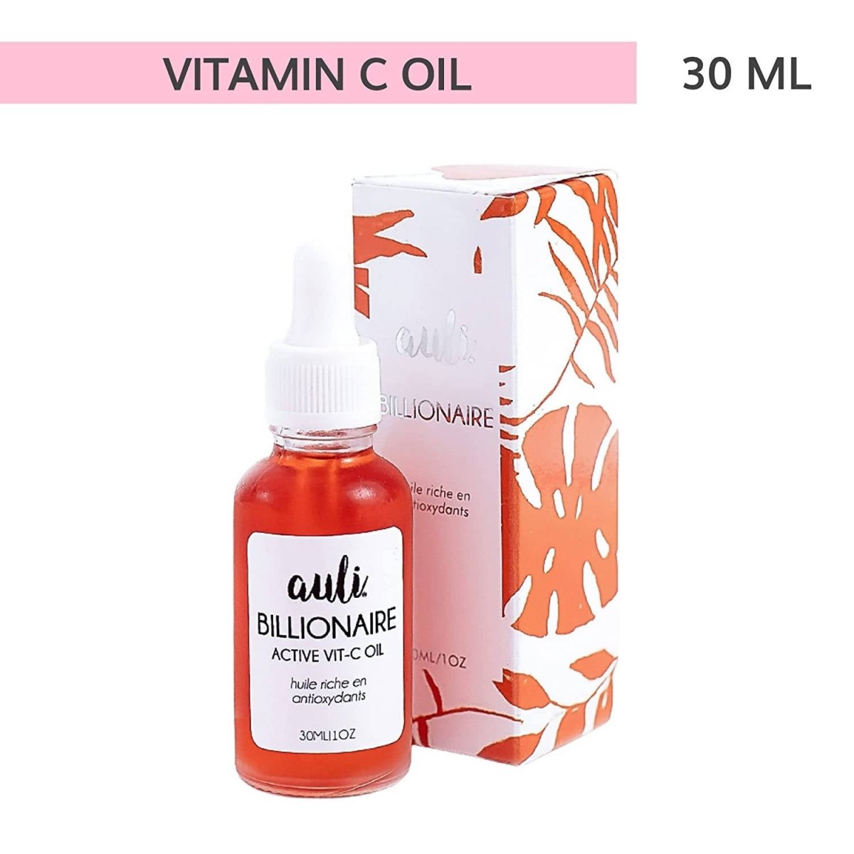 Auli Billionaire Damage Repair/Antioxidant Rich Facial Oil (Vitamin C) - Distacart