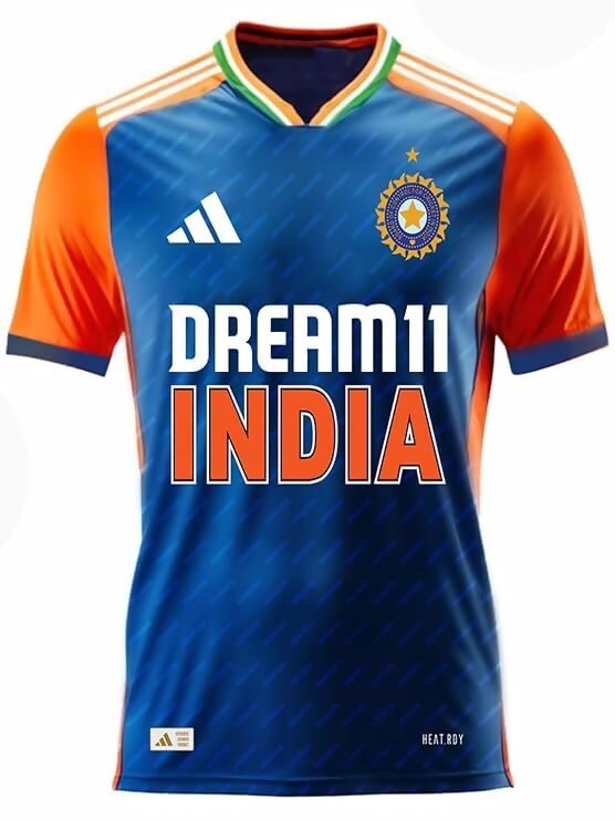Jusball Plain New T20 World Cup Jersey T-Shirt - Distacart
