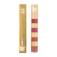 MyGlamm Super 4 Liquid Lipstick Stack - True Bolds