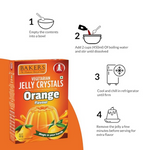 Thumbnail for BAKERS Jelly Crystals - Orange - Dista