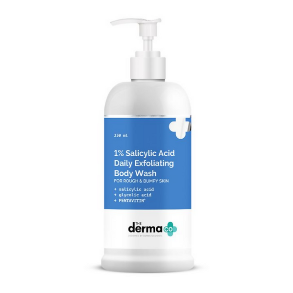 The Derma Co 1% Salicylic Acid Daily Exfoliating Body Wash - Distacart
