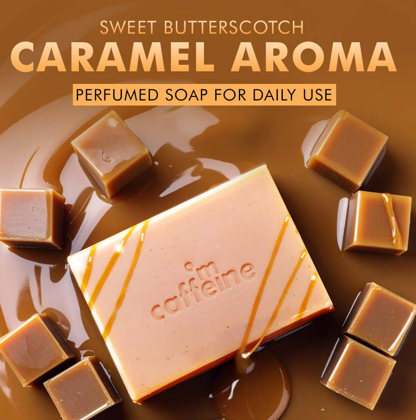 mCaffeine Caramel Crunch Exfoliating Soap - Distacart