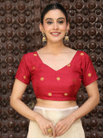 Thumbnail for Astita Peach Cotton Saree