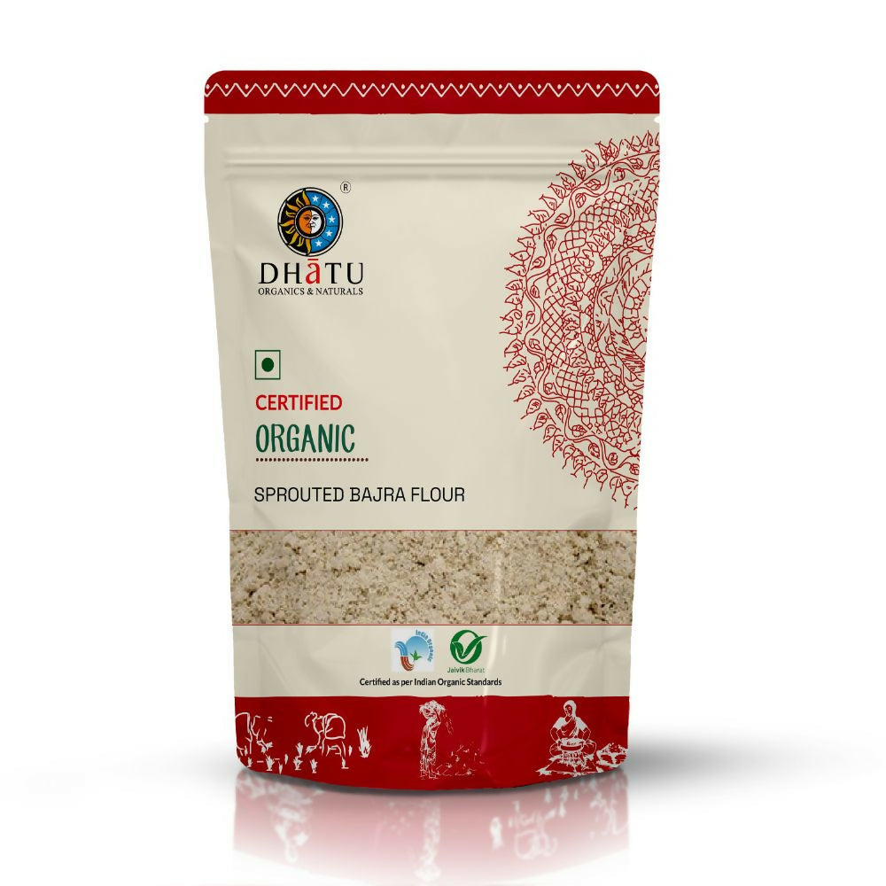 Organic Sprouted Bajra Flour 500g (1)