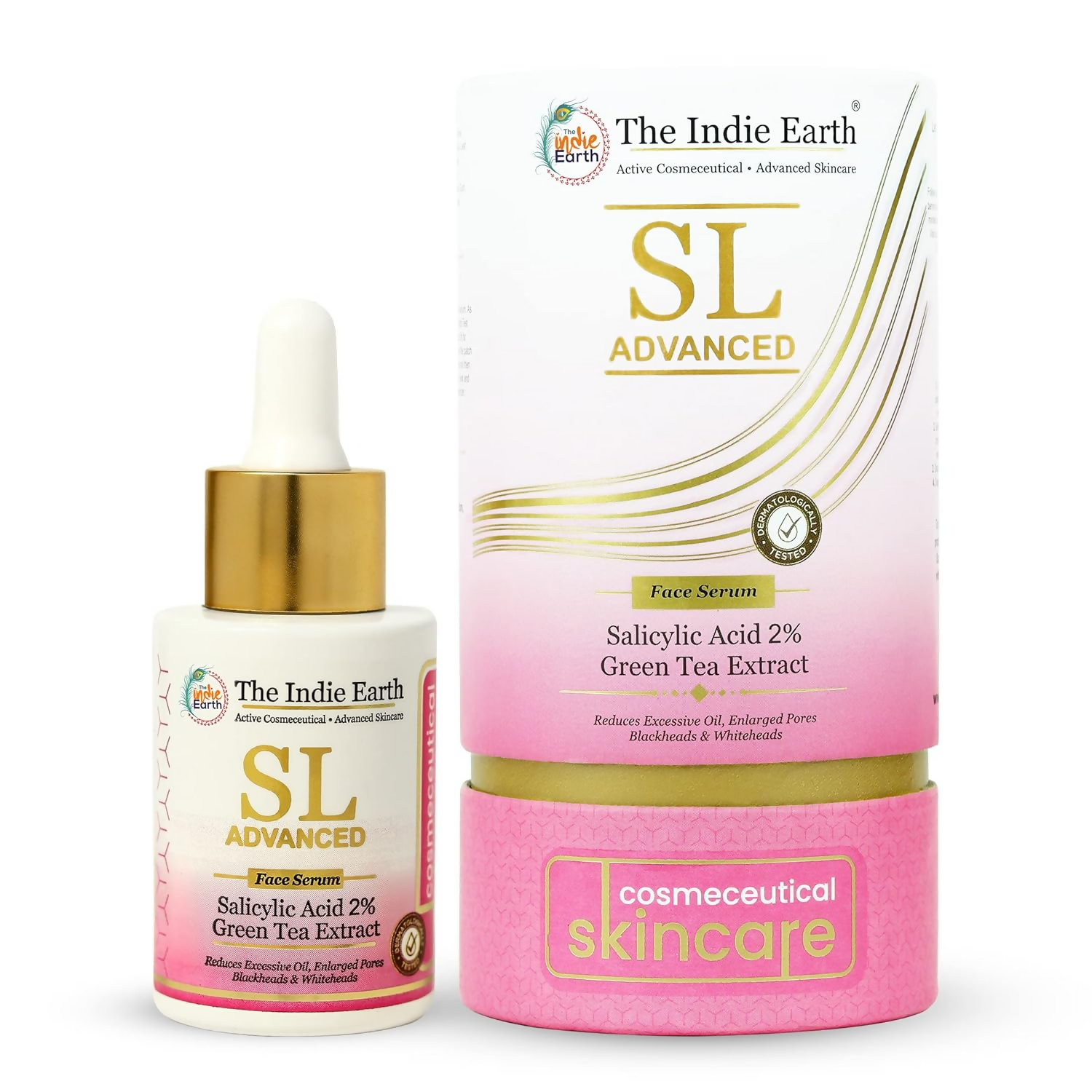 The Indie Earth SL Advanced Salicylic Acid 2% & Green Tea Extract Face Serum - Distacart