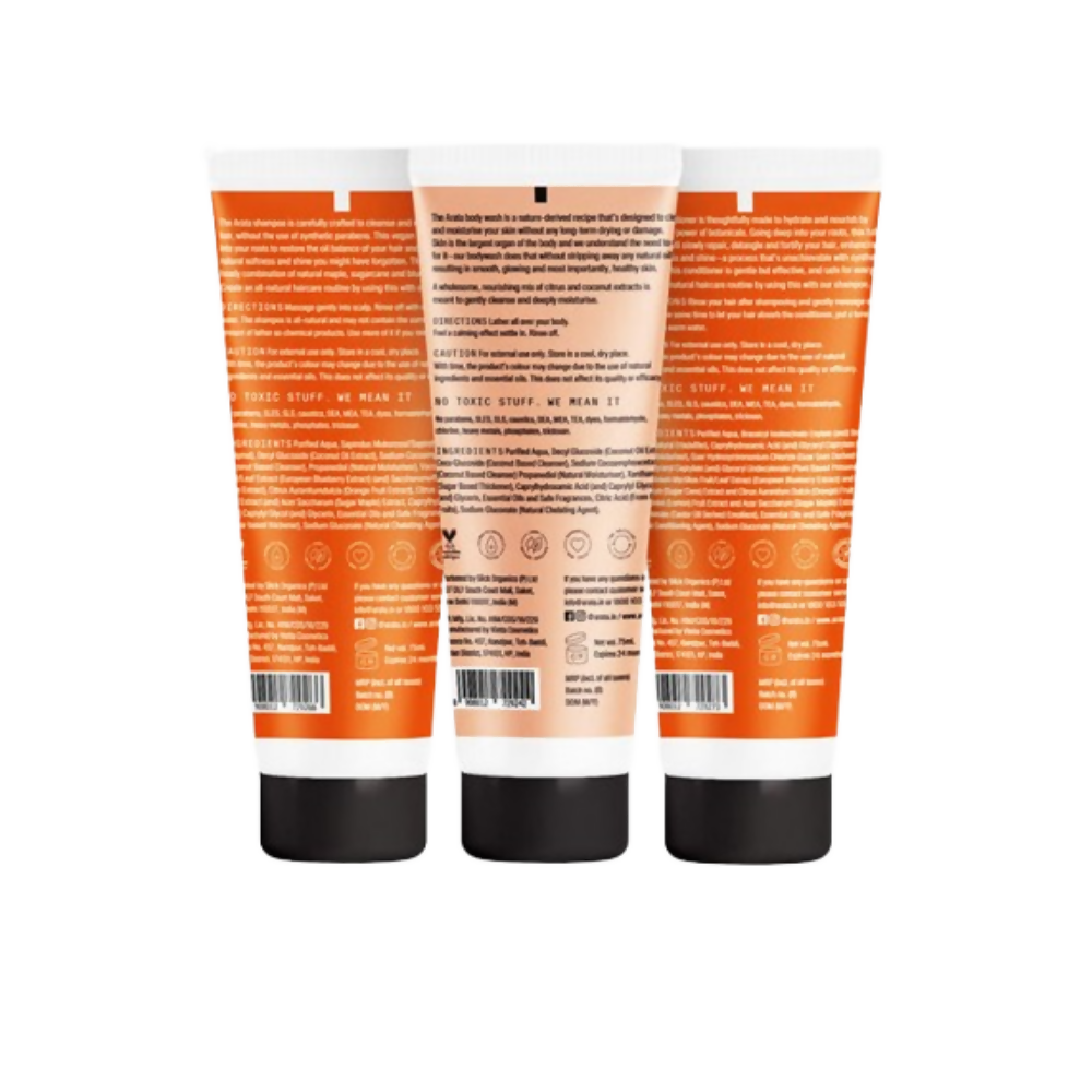 Arata Natural Oil Control Shower Power Set