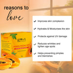 Thumbnail for Globus Naturals Papaya Facial Kit For Blemish Free Skin & Anti-Pigmentation, 6 Steps