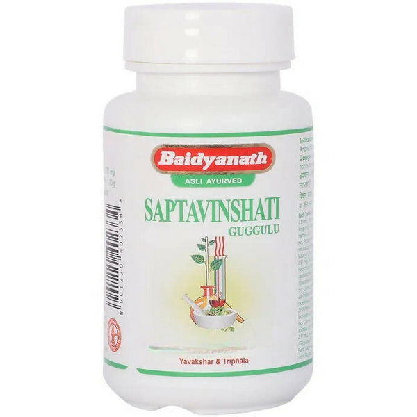 Baidyanath Jhansi Saptavinshati Guggulu - Distacart