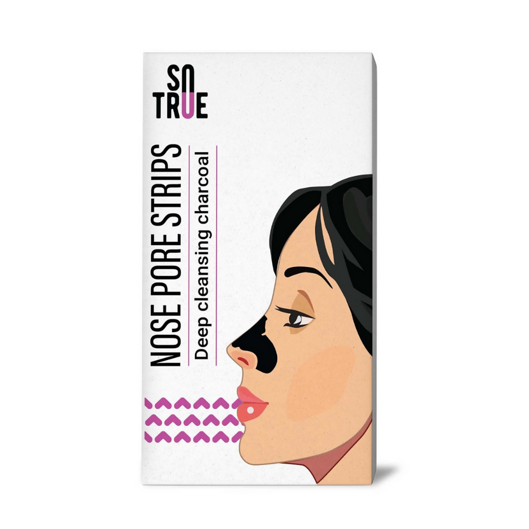 Sotrue Charcoal Nose Pore Deep Cleansing Strips - Distacart