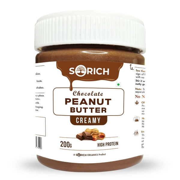 Sorich Organics Peanut Butter Chocolate Flavour Creamy - Distacart