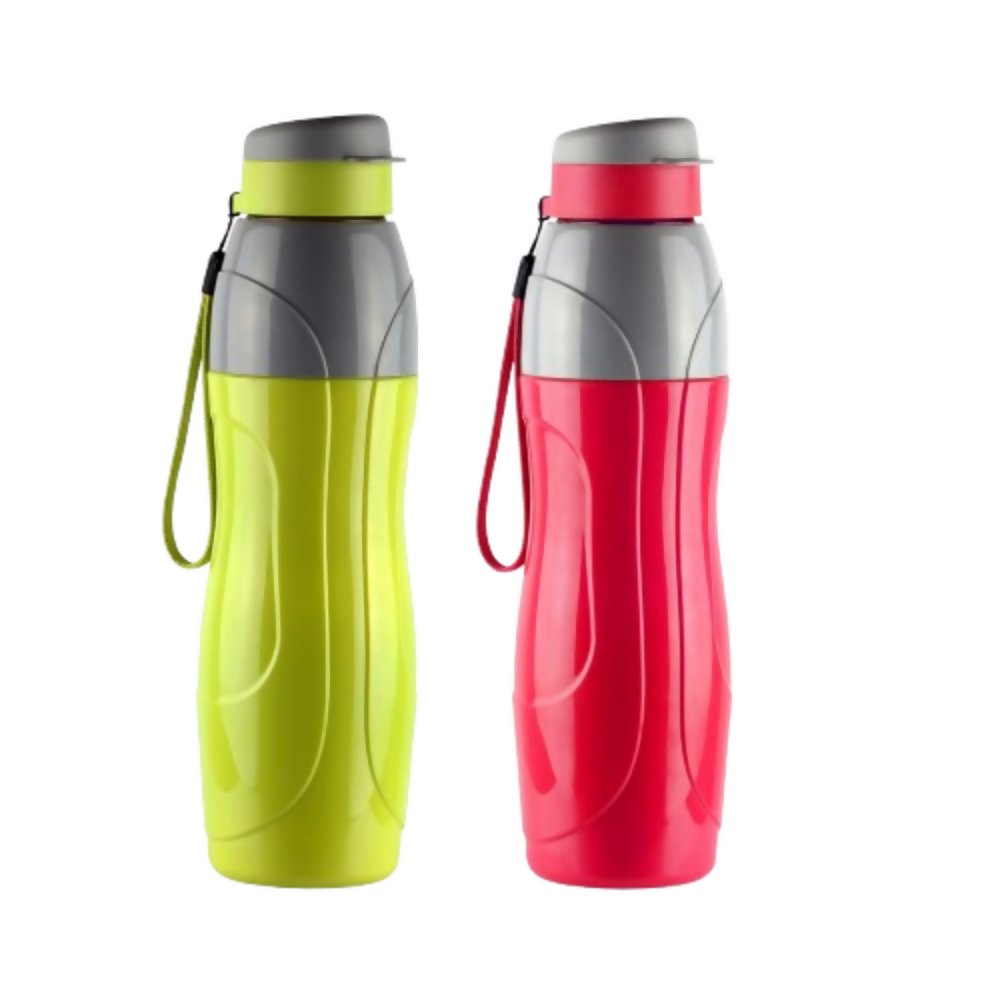 Cello Puro Sports 900 Plastic Water Bottle Set - Dista