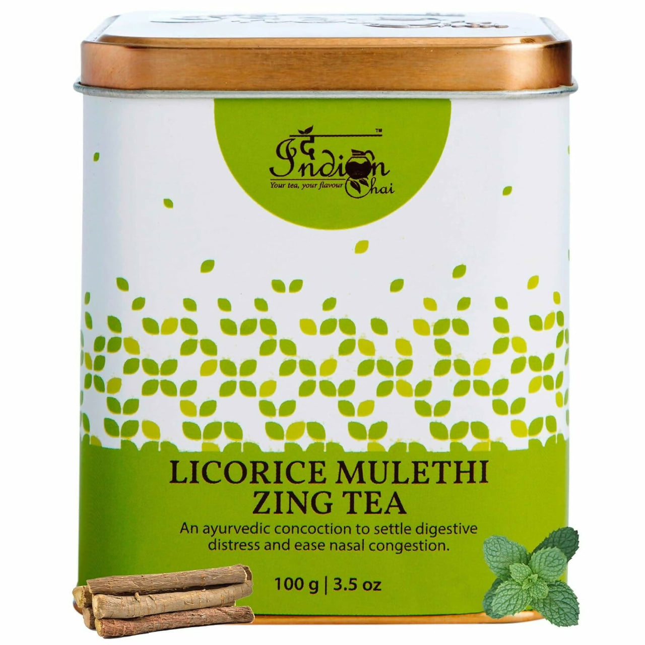 The Indian Chai - Licorice Mulethi Zing Ayurvedic Tea - Distacart