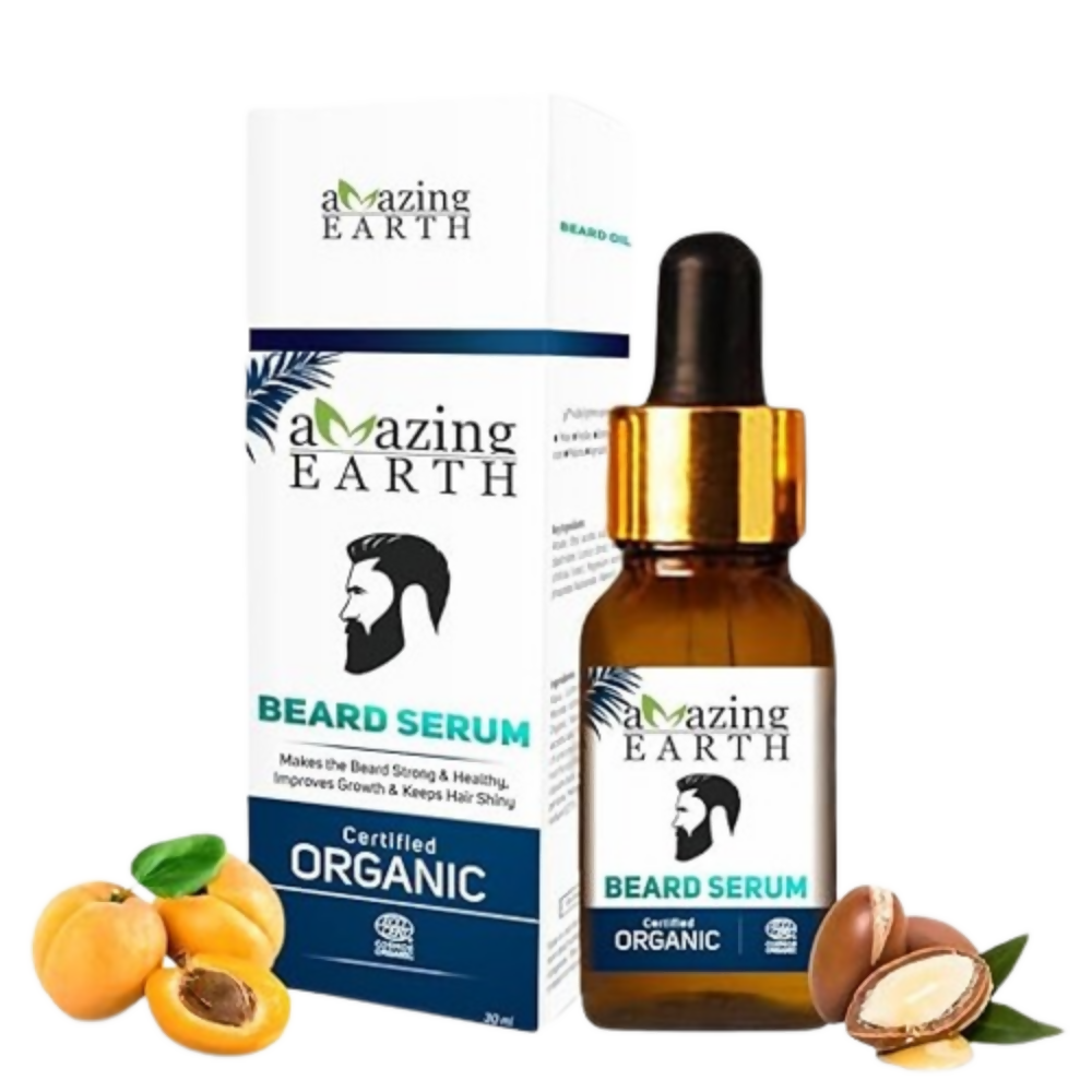 Amazing Earth Certified Organic Beard Serum - Dista