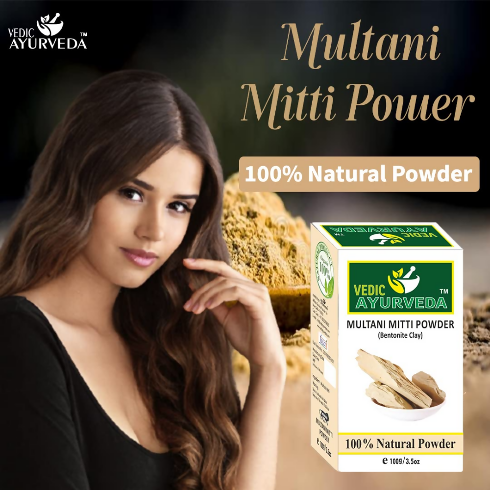 VedicAyurveda Multani Mitti Powder - Dista