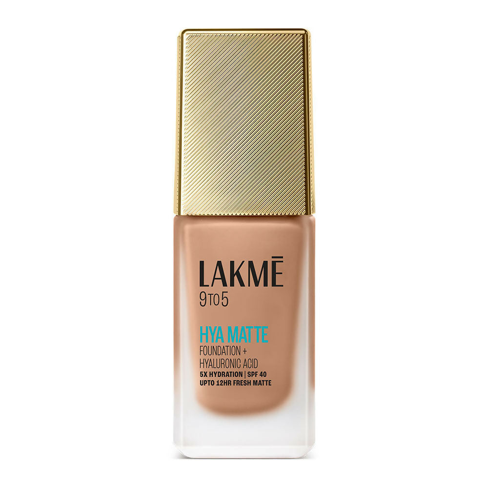Lakme 9 To 5 Hya Matte Foundation + Hyaluronic Acid - Neutral Honey - Distacart