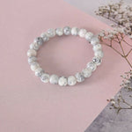 Thumbnail for NVR Men & Women Marbel Elasticated Bracelet - Distacart