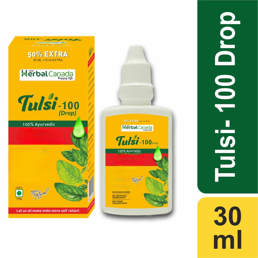 Herbal Canada Tulsi 100 Drops - Distacart