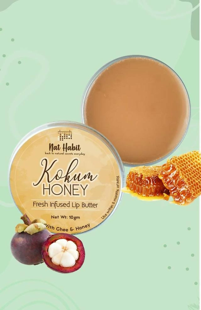 Nat Habit Kokum Honey Lip Butter - Distacart