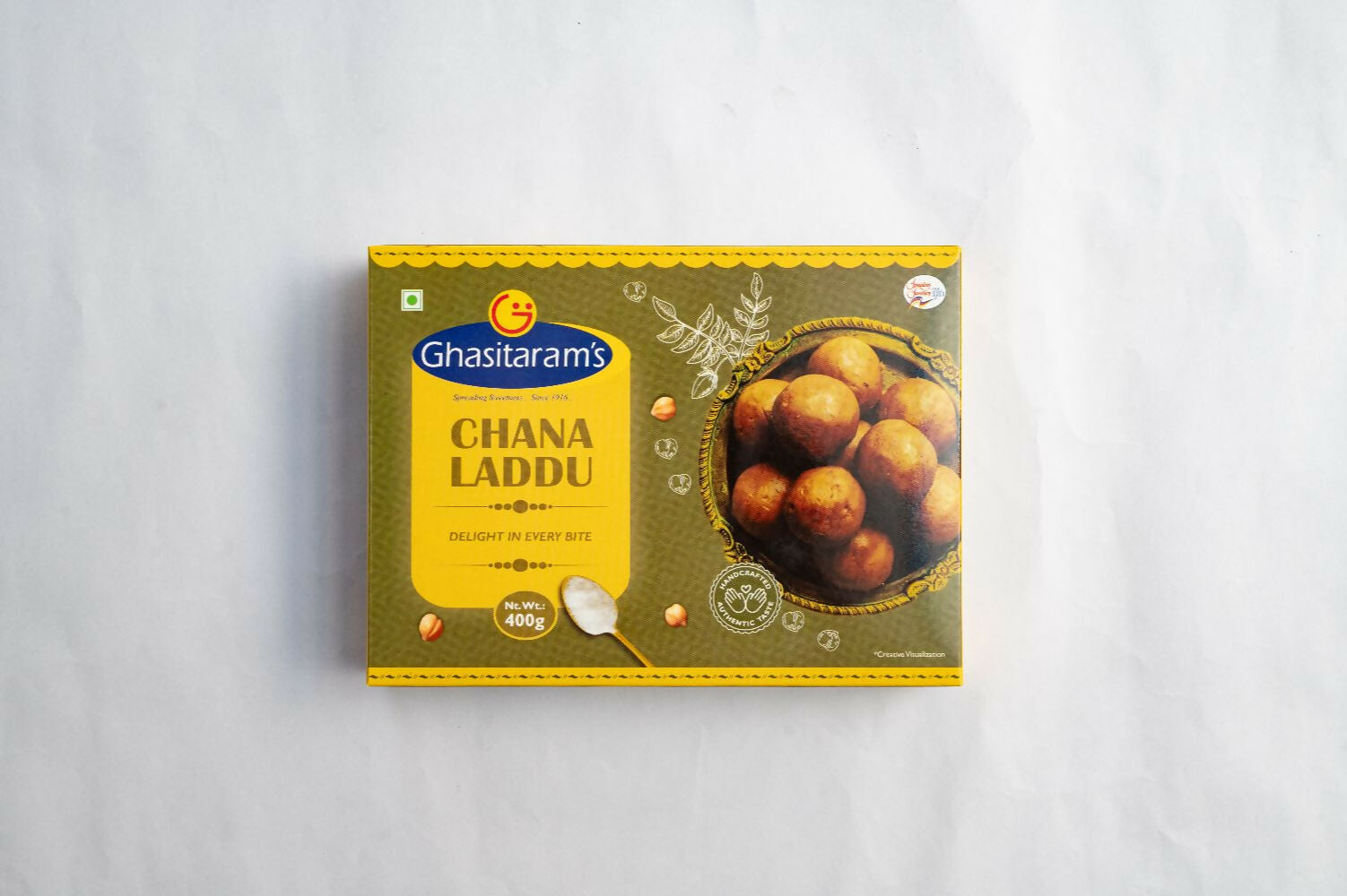 Punjabi Ghasitaram Halwai Chana Ladoo - Dista