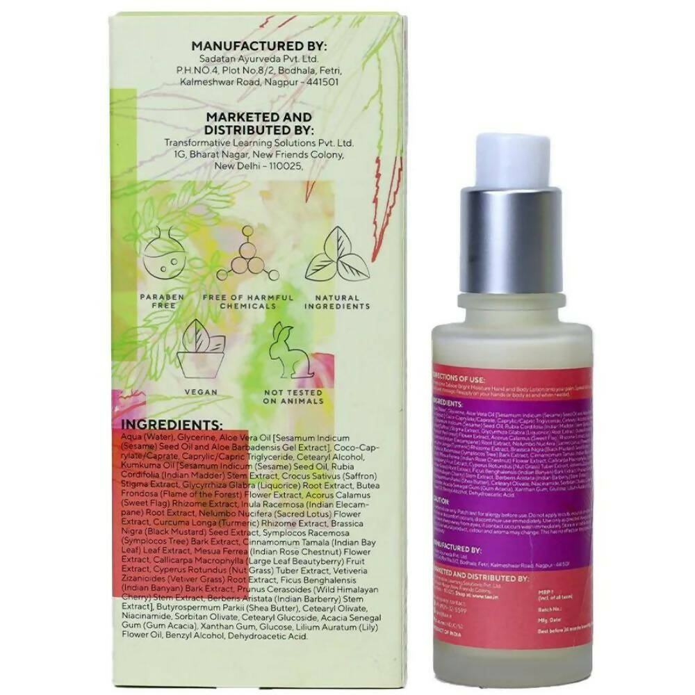 A. Modernica Naturalis Zafaloe Bright Moisture Hand & Body Lotion - Distacart