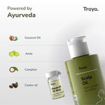 Thumbnail for Traya Scalp Oil with Dandruff Oil Shot