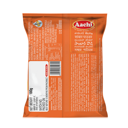 Aachi Spicy Sambar Powder - Distacart