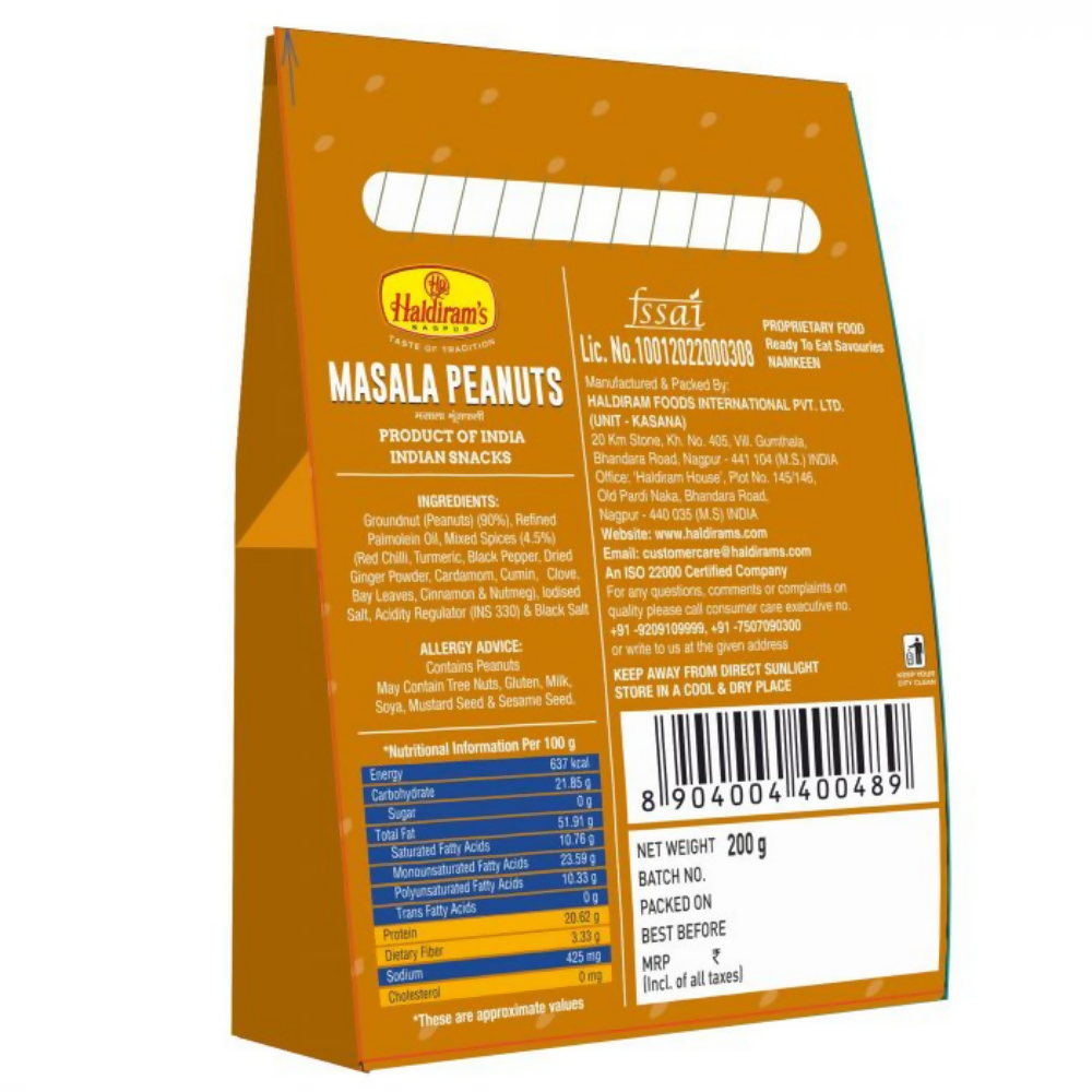 Haldiram's Masala Peanuts - Distacart