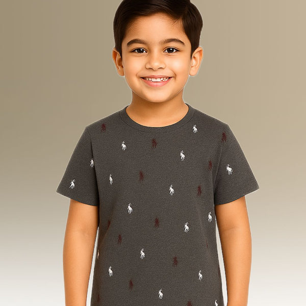 Chilins Kids Boy's Girls Regular Fit T-Shirt - Distacart