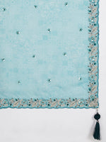 Thumbnail for House of Panchhi Pink Net Cutdana, Sequins And Zarkan Embroidery Lehenga Choli & Dupatta - Distacart
