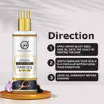 Thumbnail for Nuerma Science Onion Black Seed Hair Oil - Distacart