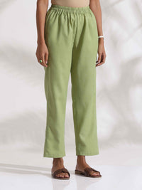 Thumbnail for trueBrowns Green Slub Co-ord Set