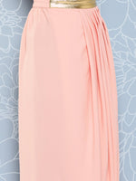 Thumbnail for Ahalyaa Floral Printed Ethnic Co-Ords With Jacket - Distacart