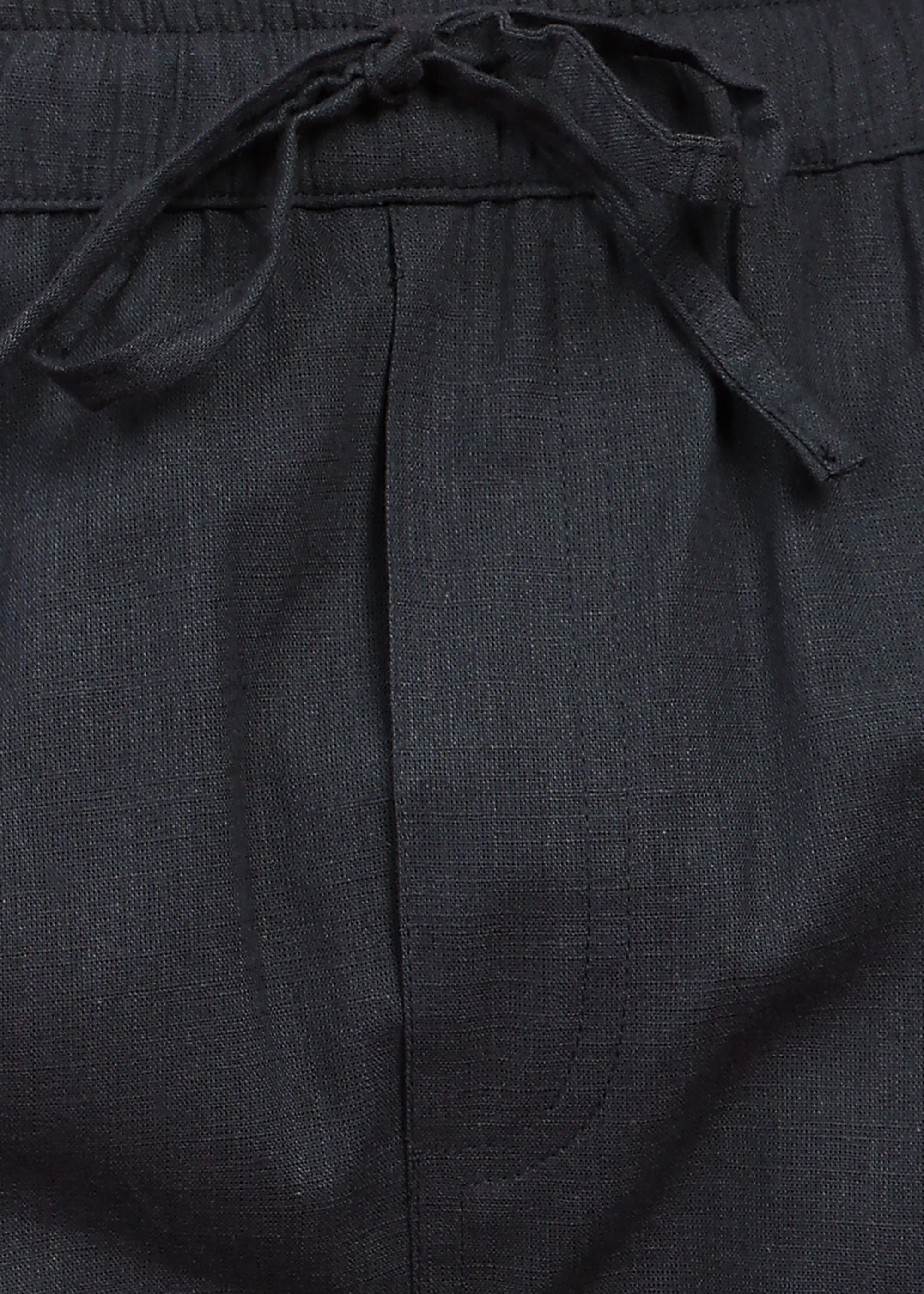 Fabmade Midnight Black Tailored Shorts - Distacart