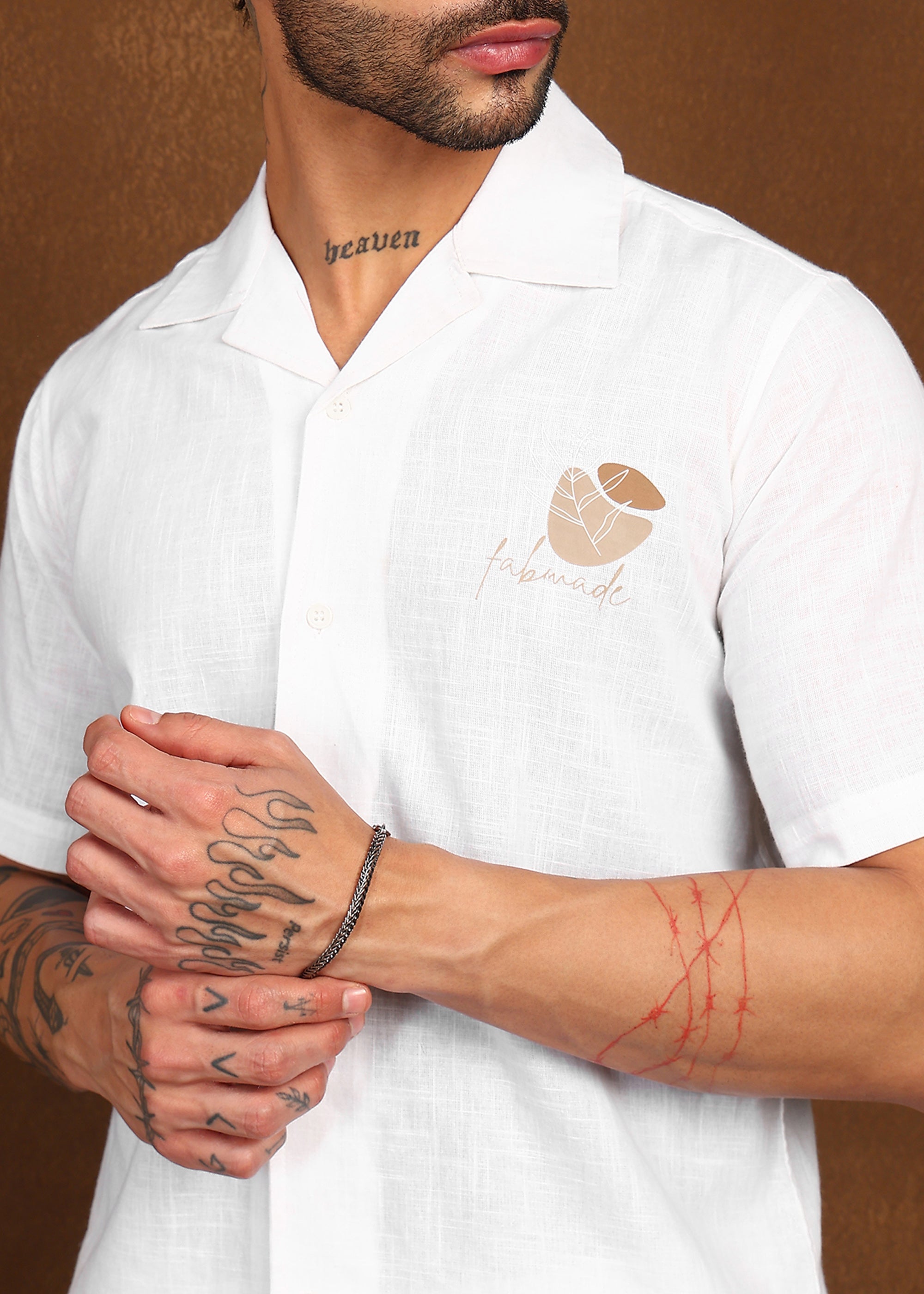 Fabmade Ivory Breeze Shirt - Distacart