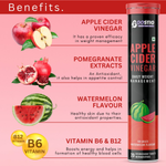 Thumbnail for BOOSTIQ Apple Cider Vinegar Effervescent Tablets - Watermelon Flavour - Distacart