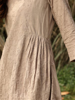 Thumbnail for trueBrowns Khaki Cotton Embroidered Co-ord Set