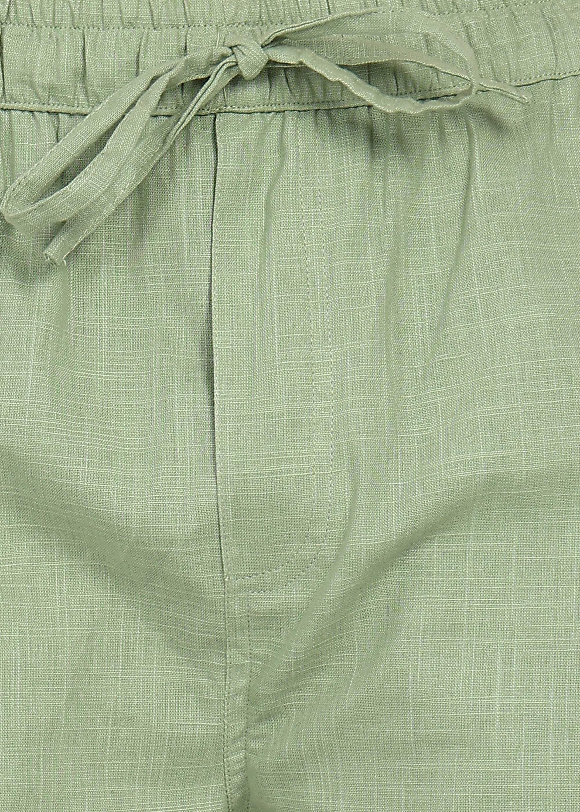 Fabmade Sage Linen Shorts - Distacart