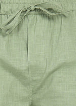 Thumbnail for Fabmade Sage Linen Shorts - Distacart