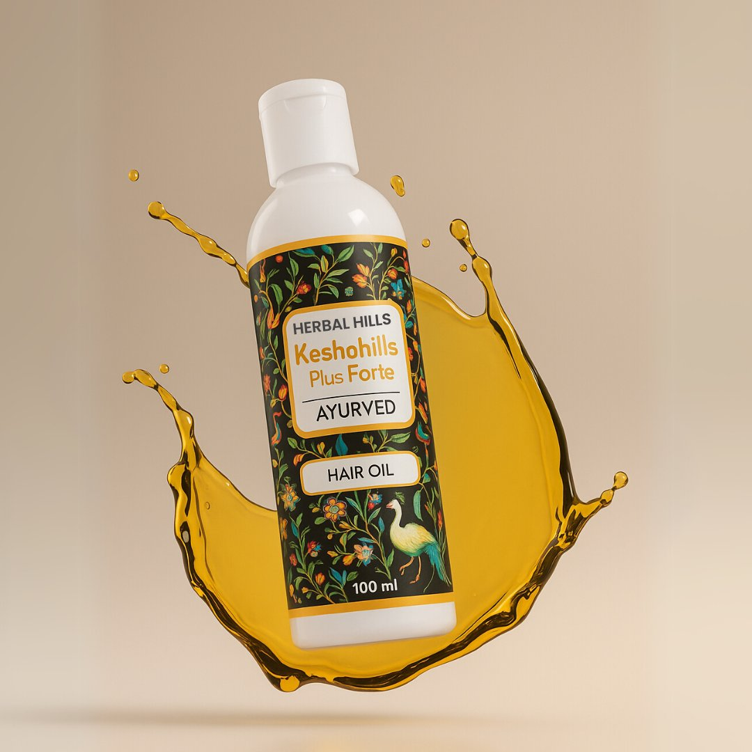 Herbal Hills Kesho Forte Hair Oil - Distacart