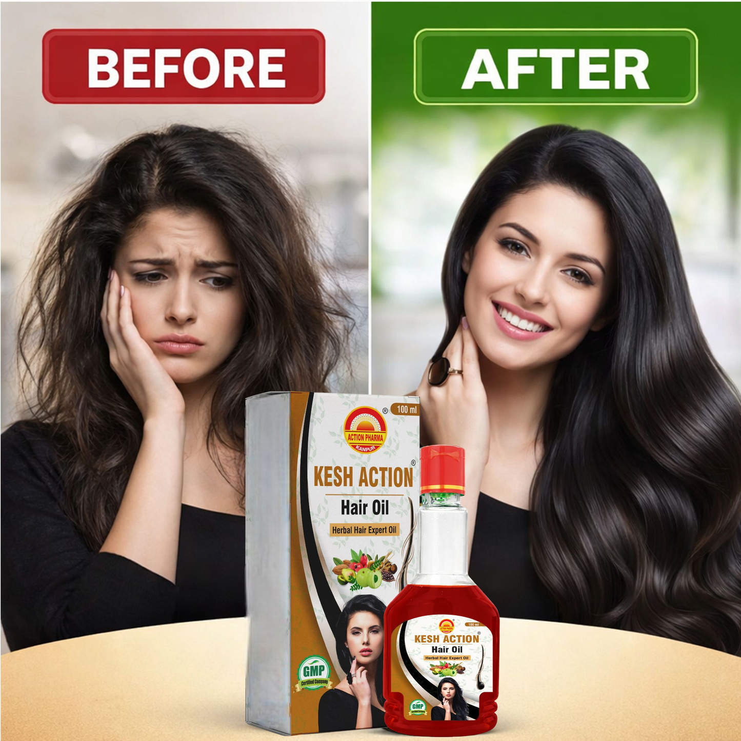 Action Pharma Kesh Action Hair Oil - Distacart